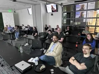 Photo of the AI Tinkerers meetup at Vaco in Brentwood