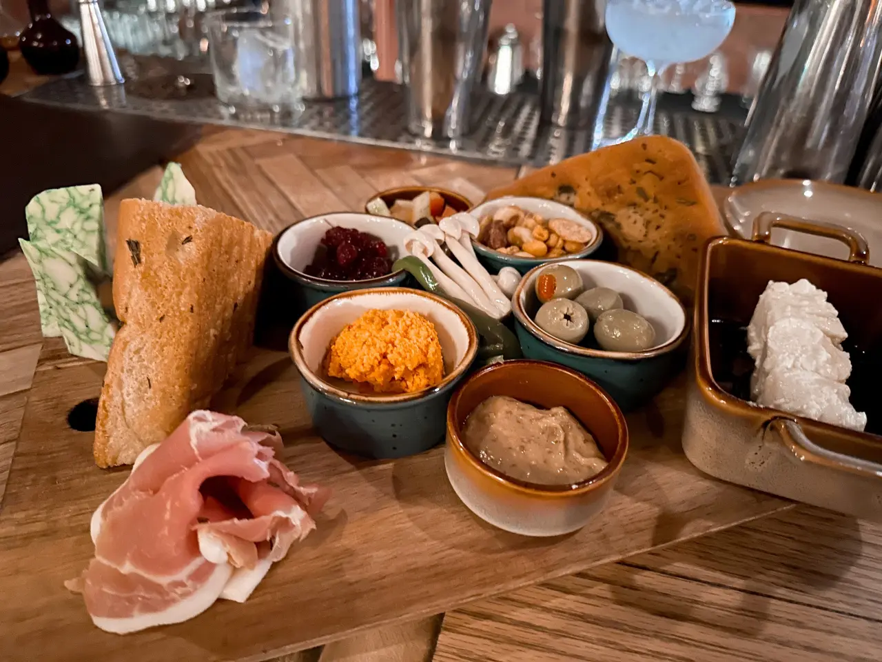 Photo of a charcuterie board