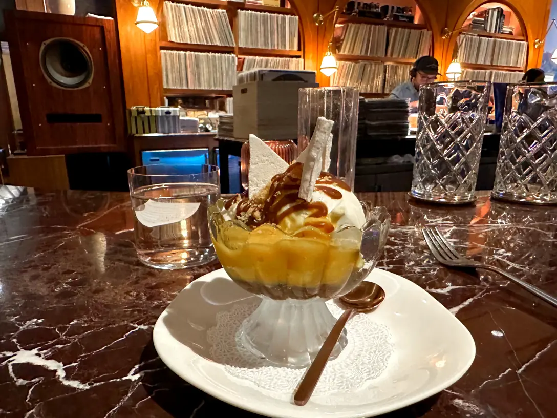Photo of mango and vanilla parfait
