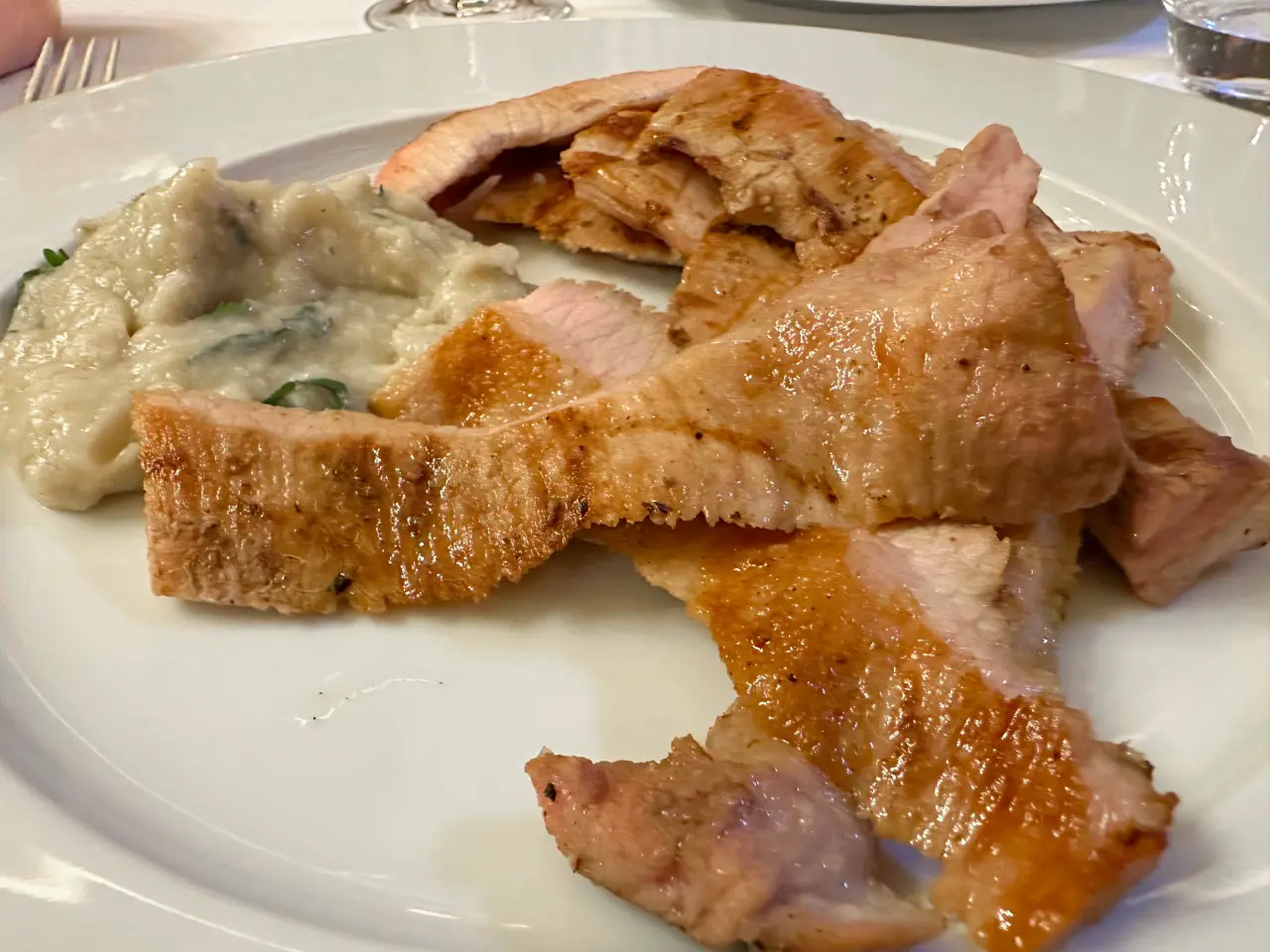 Photo of Iberian pork and açorda de amêijoas