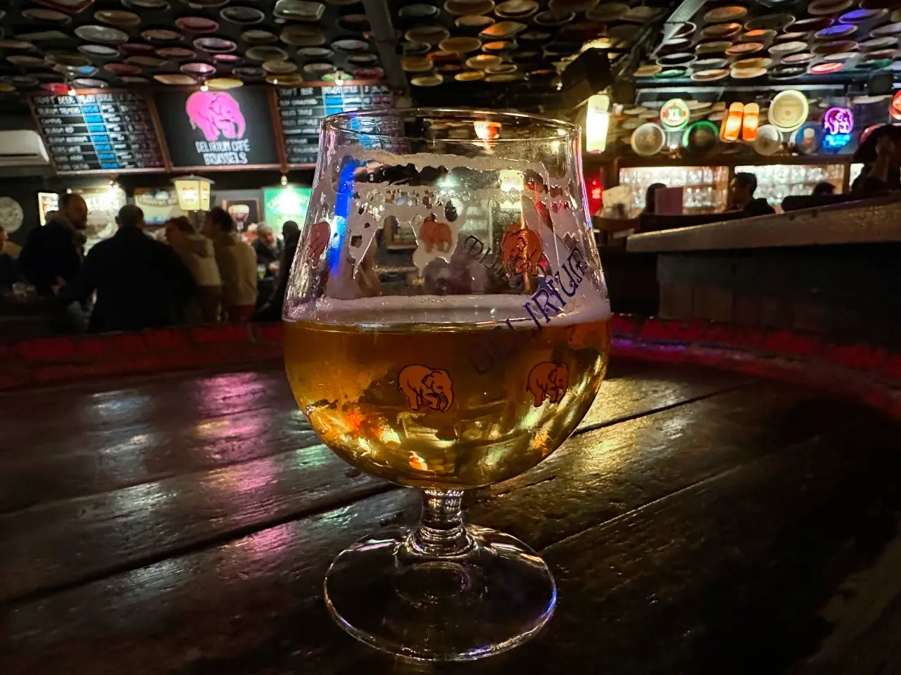 Photo of a Delirium Tremens