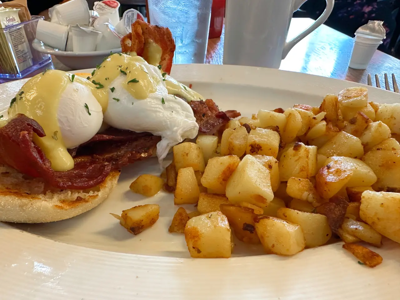 Photo of bacon benedict