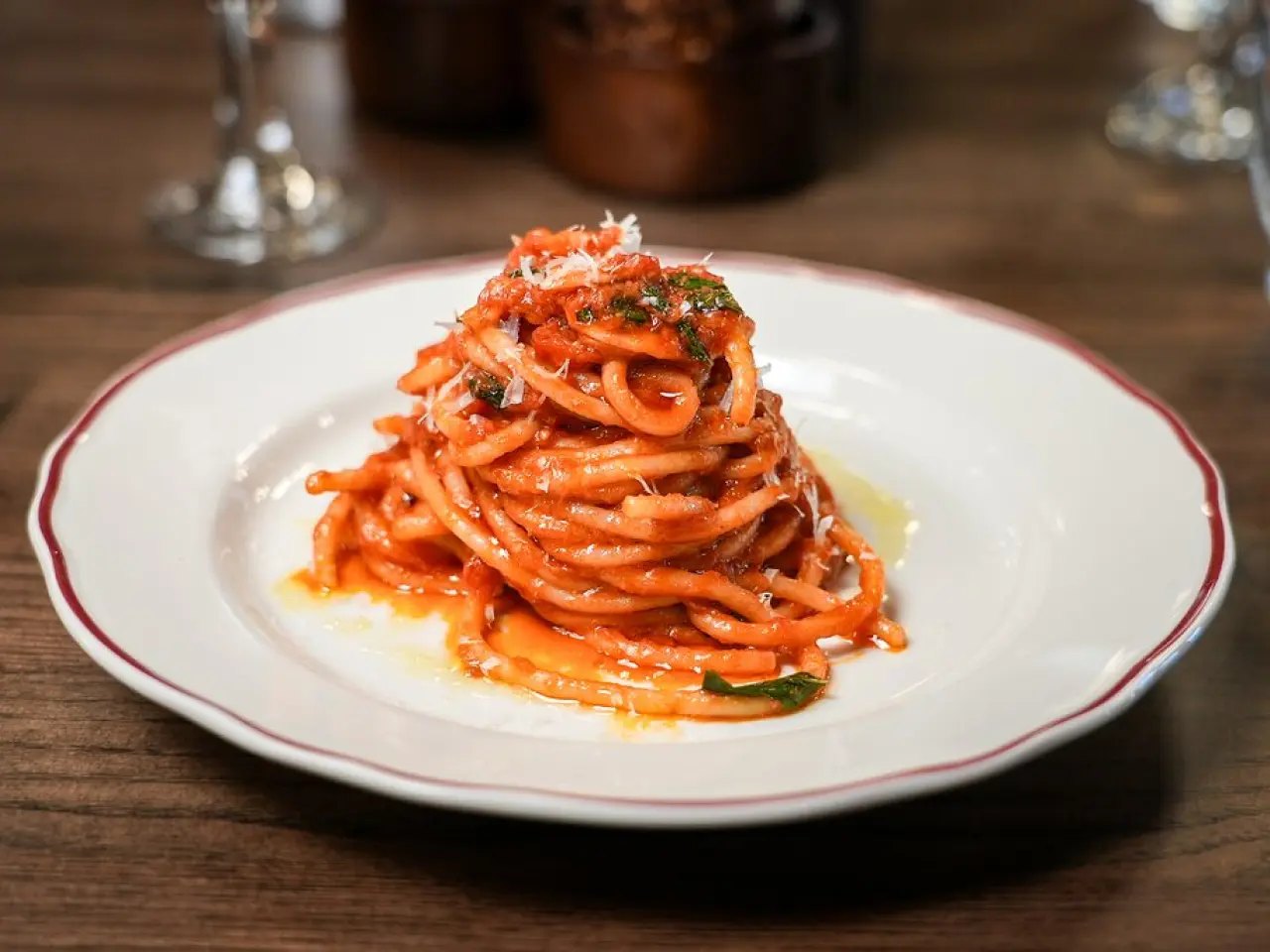 Photo of spaghetti al arrabbiata